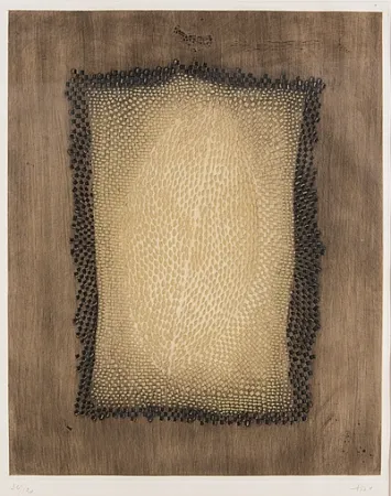 Radierung Piza - Jaune Lunaire