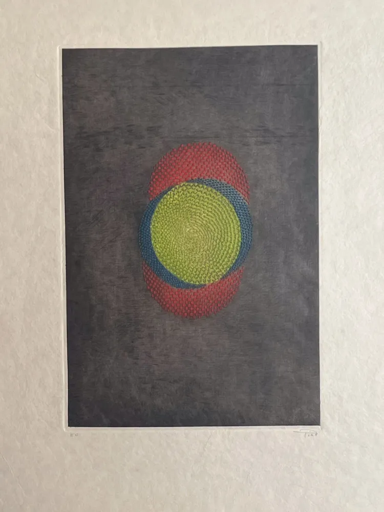 Stich Piza - Rouge bleu vert 