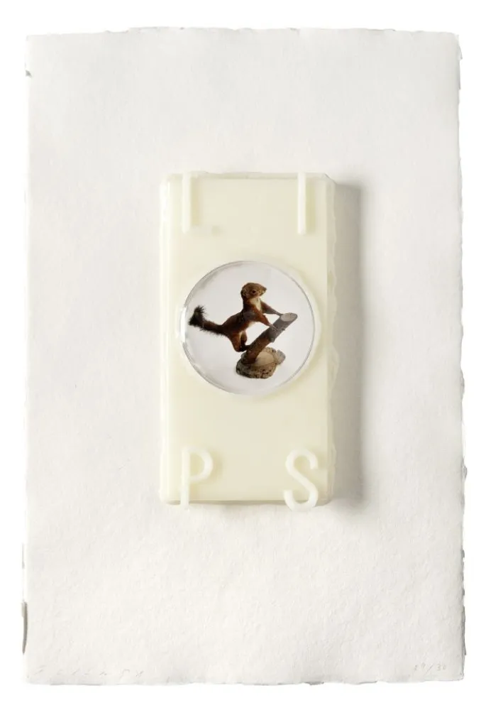 Radierung Plensa - Lips (Multindus II)