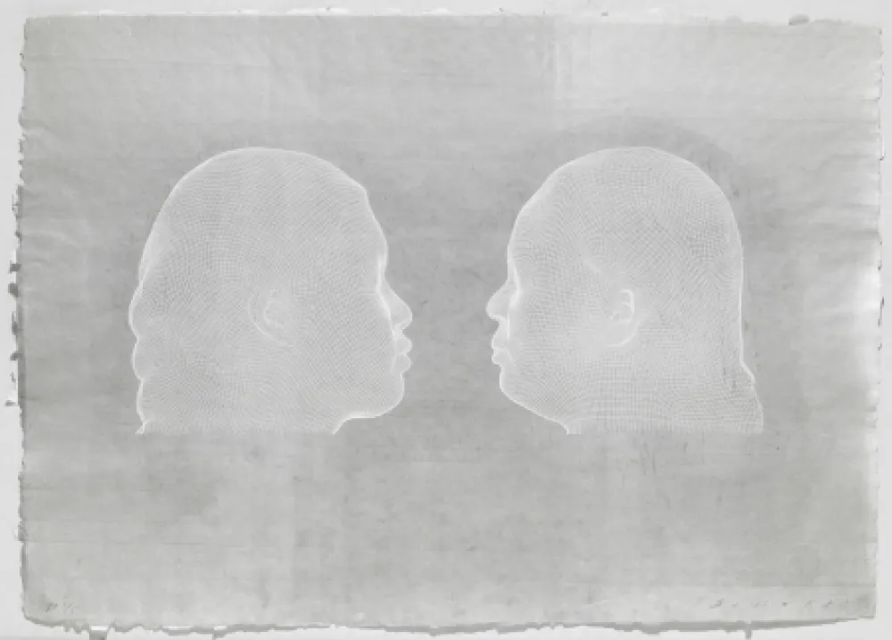 Stich Plensa - Nuria et Irma (blanc)