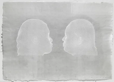 Stich Plensa - Nuria et Irma (blanc)