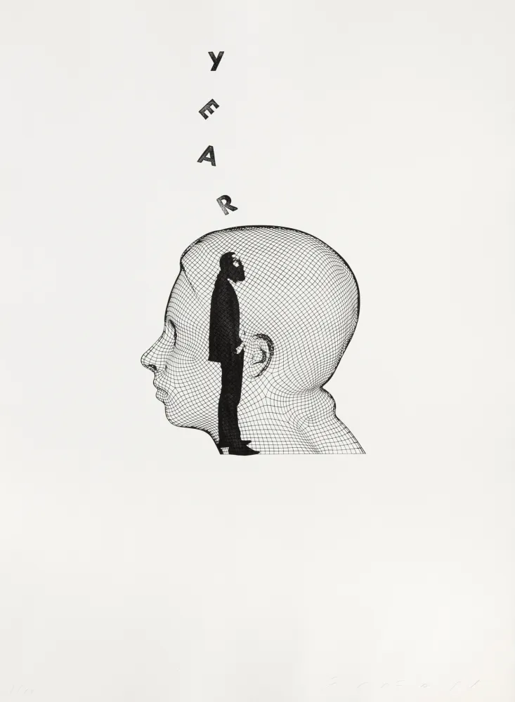 Stich Plensa - Suite du temps XIV