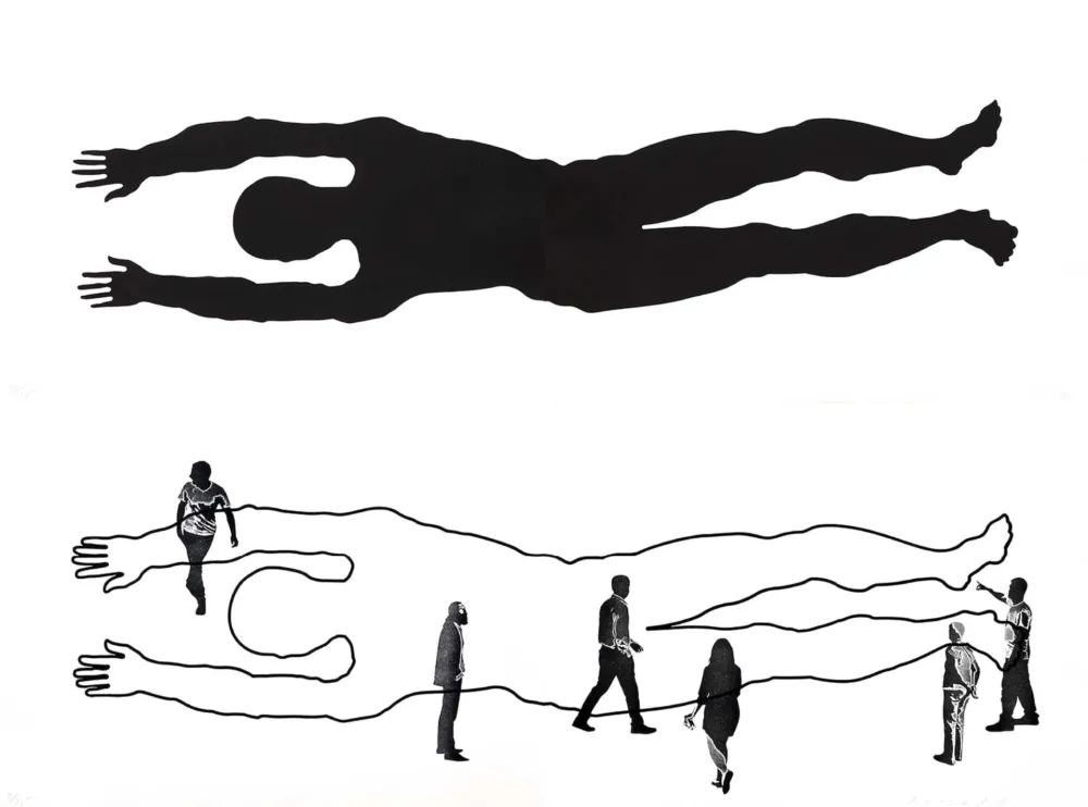 Hochdruck Plensa - Untitled (diptych)