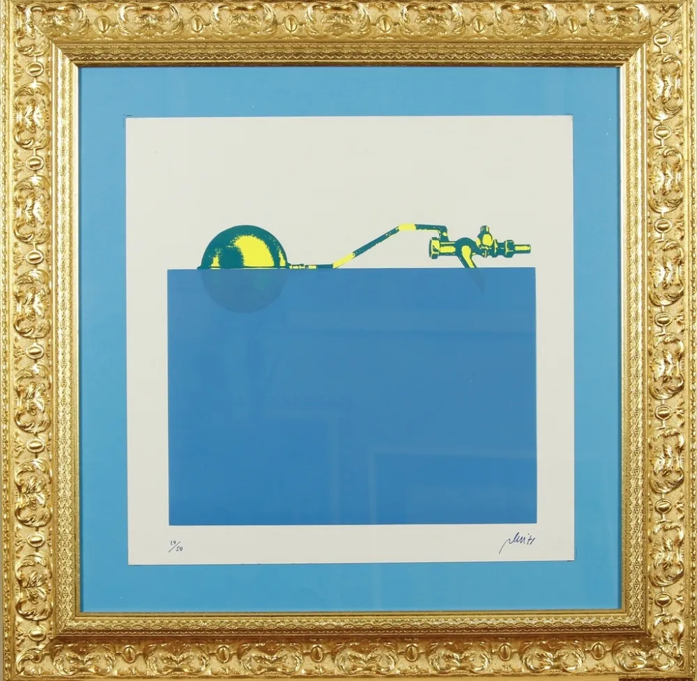 Siebdruck Plessi - Untitled 