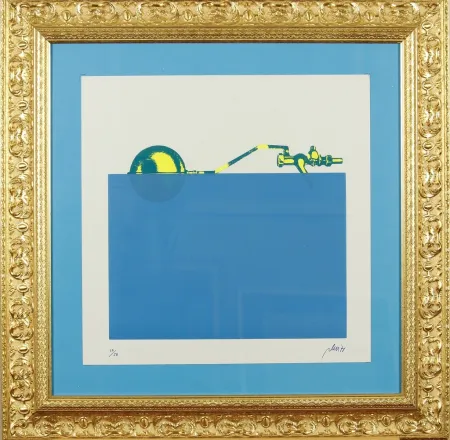 Siebdruck Plessi - Untitled 