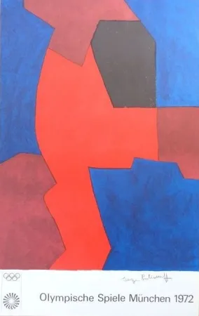 Plakat Poliakoff - Olympische Spiele München