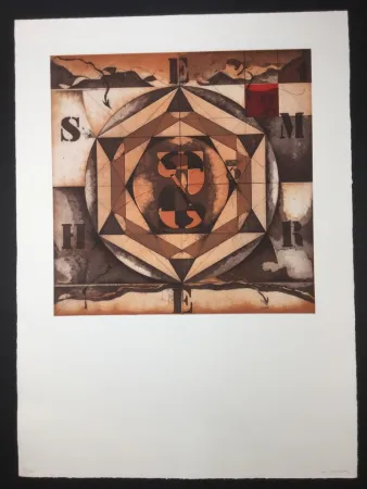 Radierung Und Aquatinta Pomodoro - Numero oltre il visibile