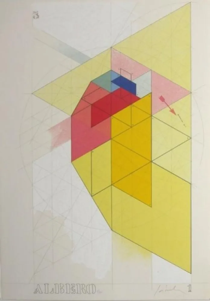 Radierung Pomodoro - Sovraesistenze