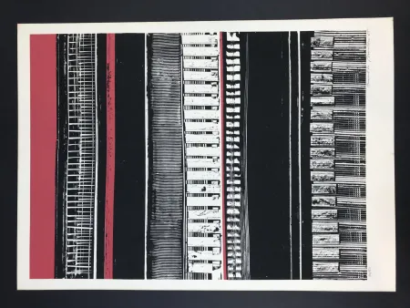 Siebdruck Pomodoro -  Strutturazione, 19655