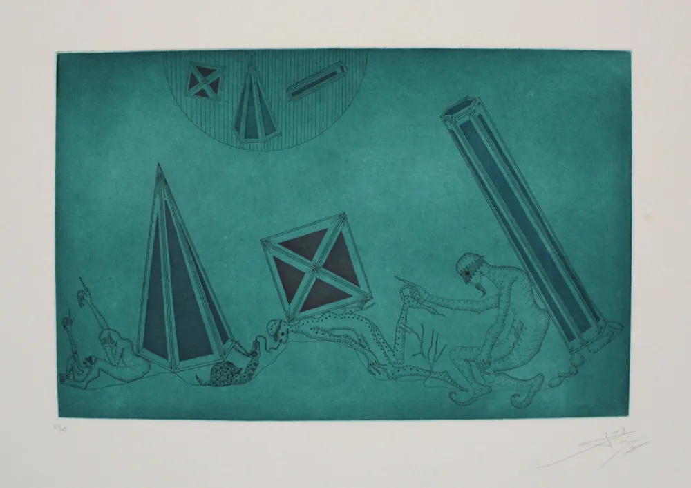 Radierung Und Aquatinta Ponç - Equivalents