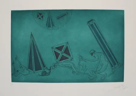 Radierung Und Aquatinta Ponç - Equivalents