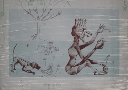 Lithographie Ponç - Gos-1 / Dog-1