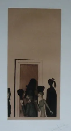 Radierung Und Aquatinta Ponç - Kafka 6