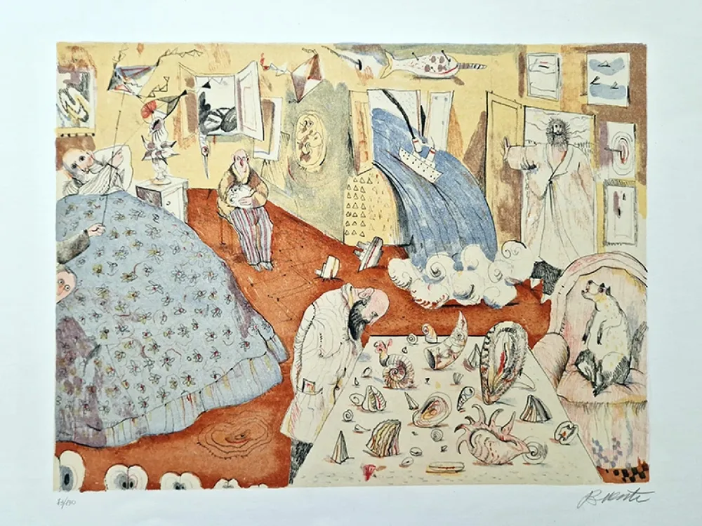 Lithographie Possenti - Stanza del marinaio