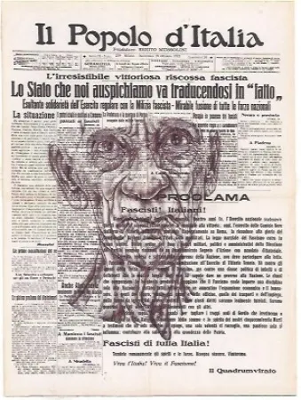 Kaltnadelradierung Powell - Child of misfortune