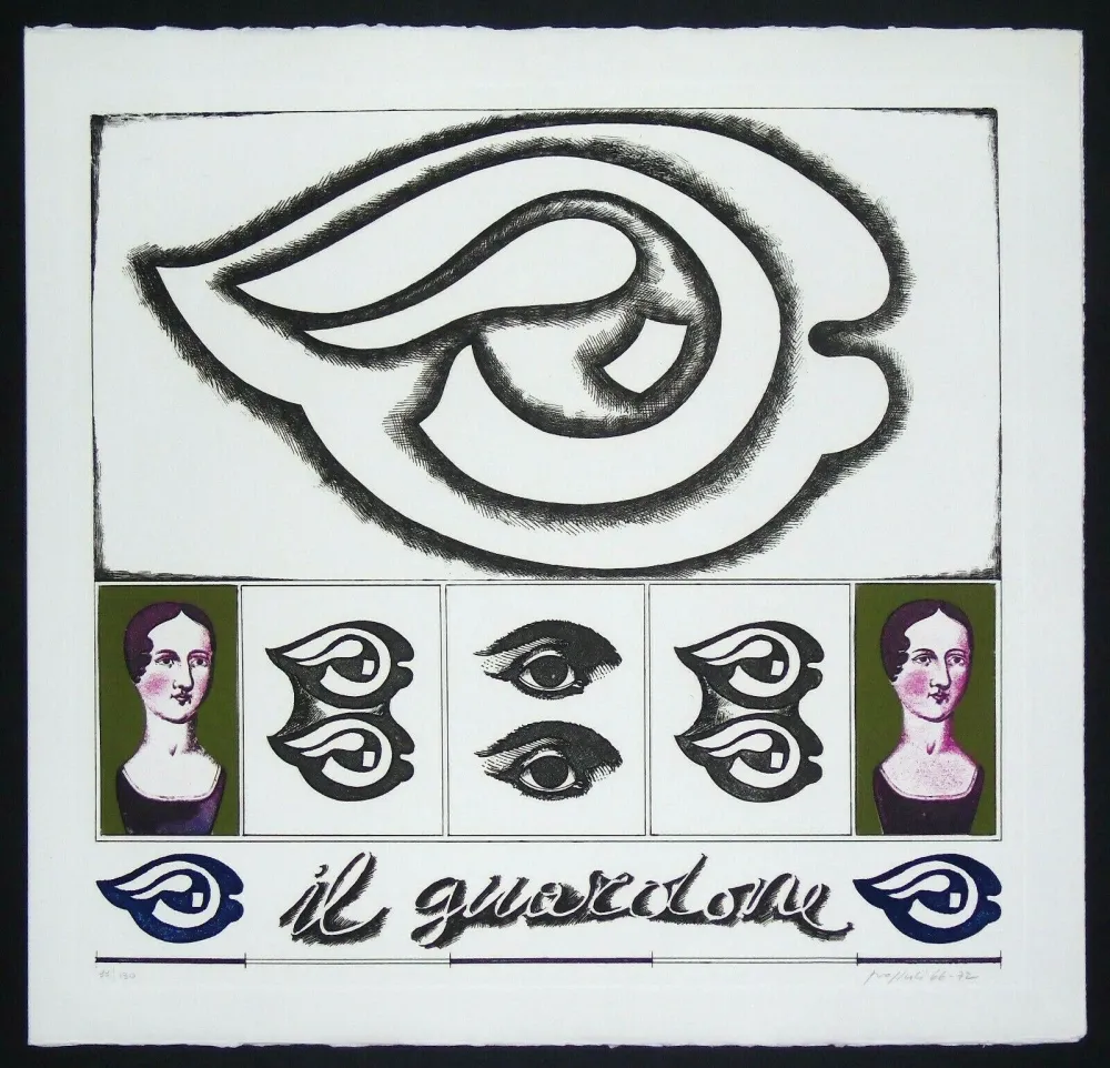 Stich Pozzati - Il guardone