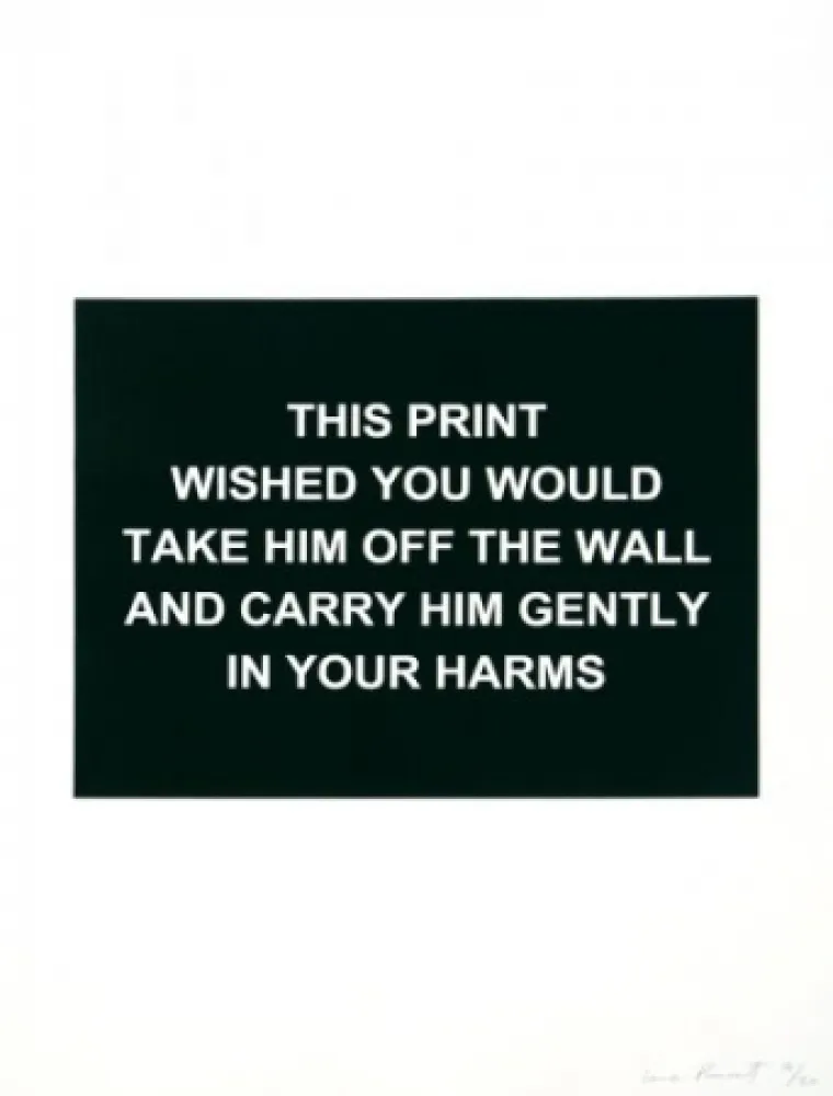 Stich Prouvost  - This print wished you would....