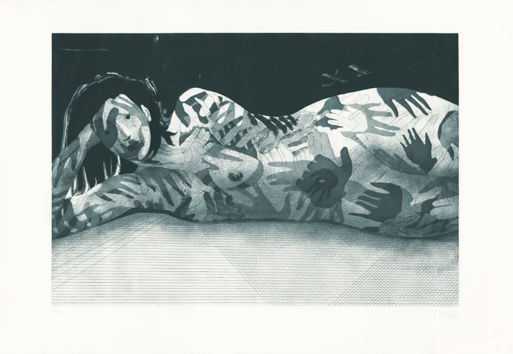 Stich Prudhomme - Sans Titre (Mains positives, Mains négatives)