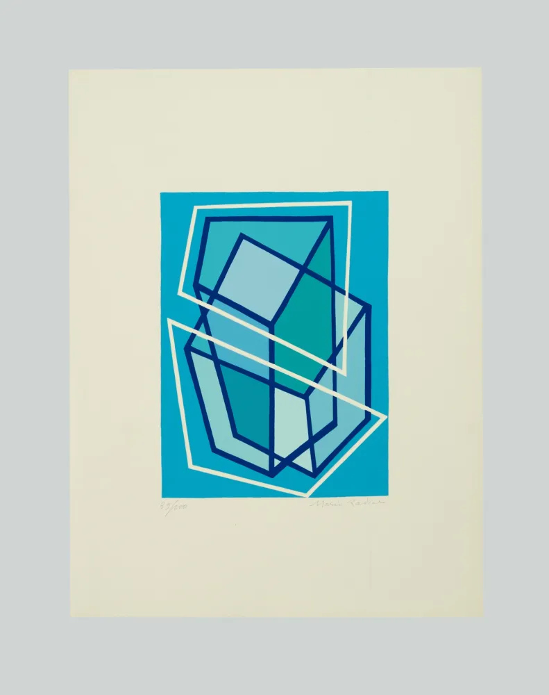 Siebdruck Radice - A una donna del Malabar