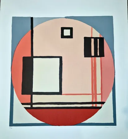 Lithographie Radice - Composizione C.Q.R.