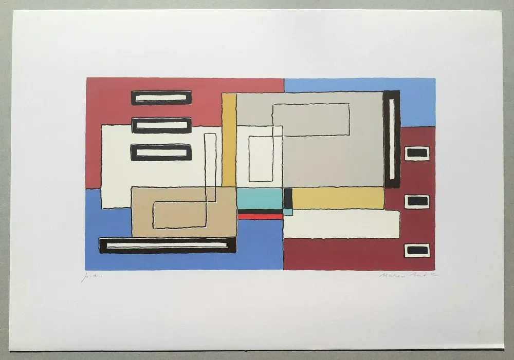 Siebdruck Radice - Composizione Tav. 10