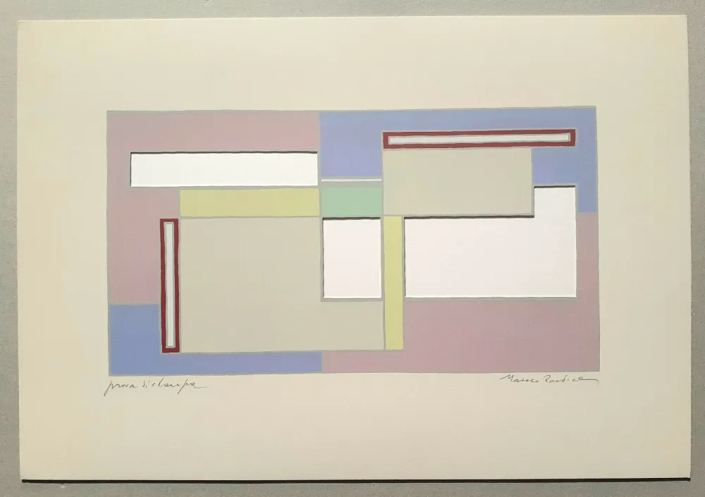 Siebdruck Radice - Composizione Tav. 8