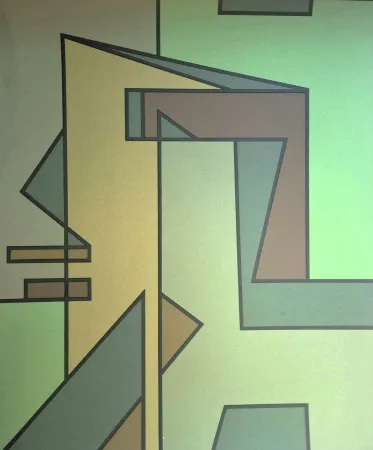 Lithographie Radice - Composizione Verde