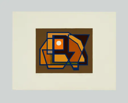 Siebdruck Radice - Tristezze della Luna