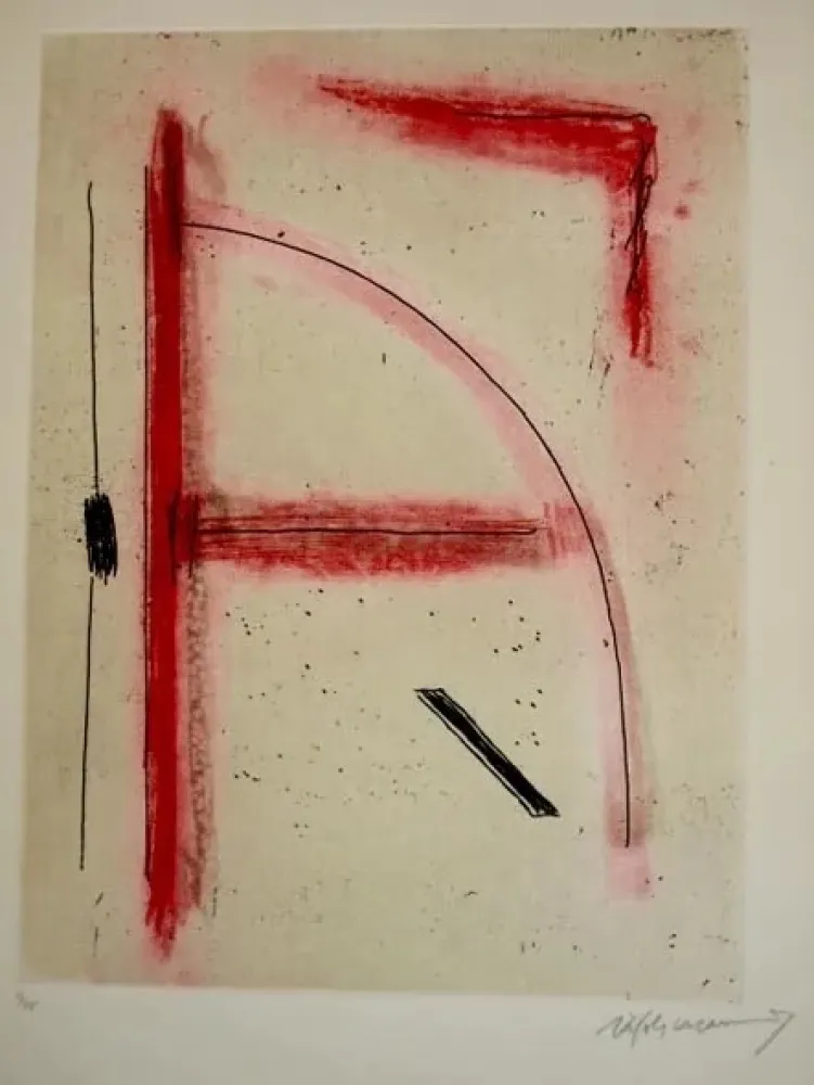 Radierung Ràfols Casamada - Abstract