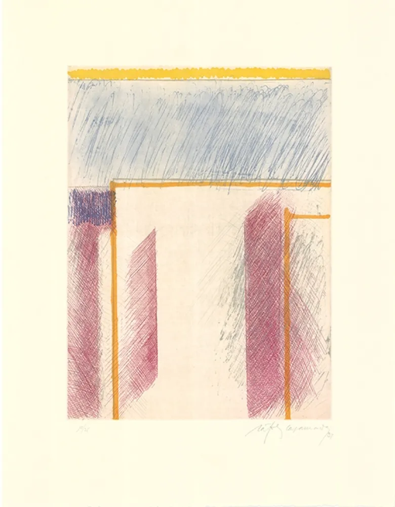 Radierung Und Aquatinta Ràfols Casamada - Barcelona-2