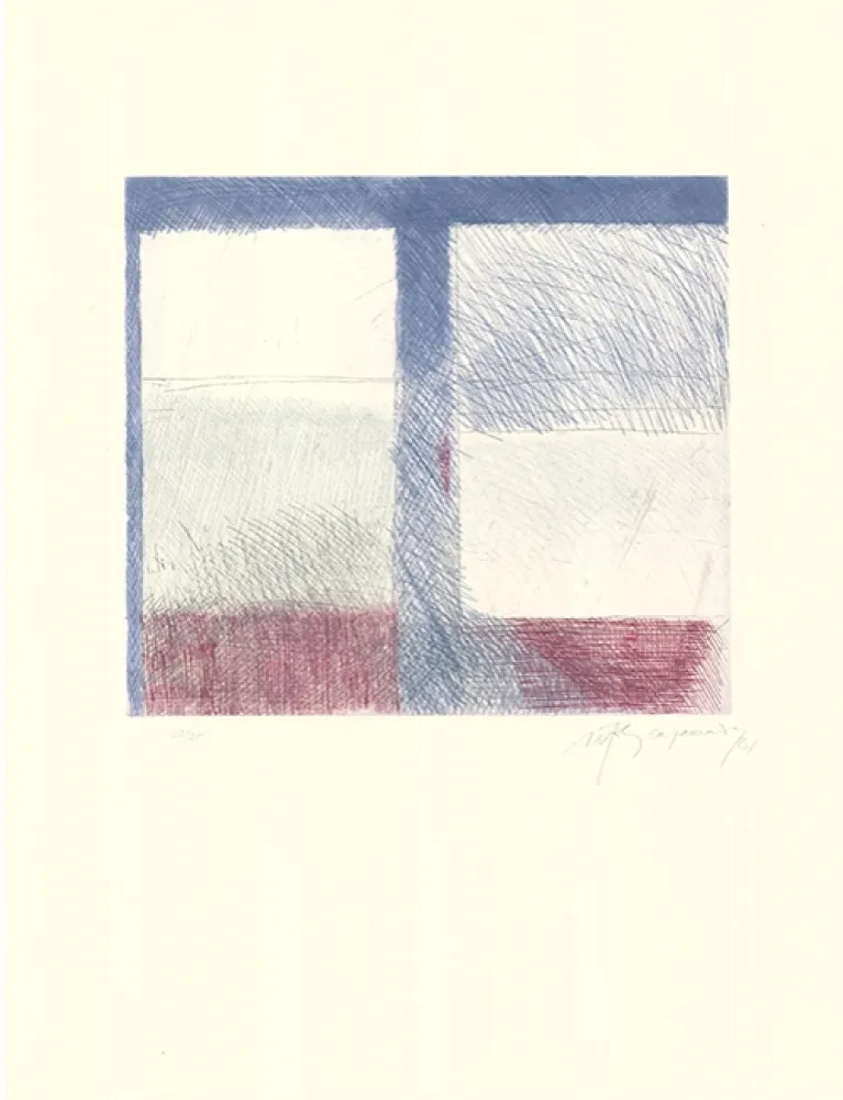 Radierung Und Aquatinta Ràfols Casamada - Barcelona-8