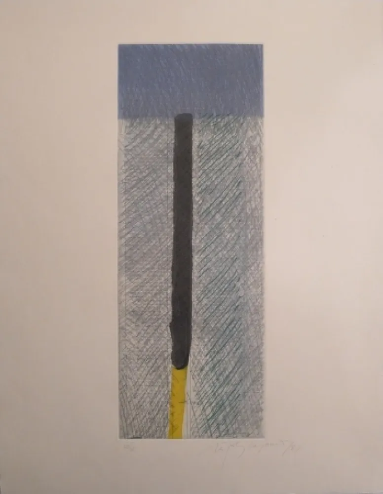 Radierung Ràfols Casamada - Barcelona 9