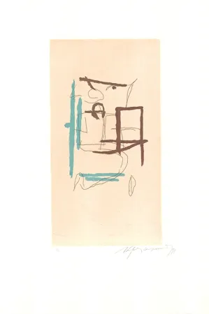 Radierung Und Aquatinta Ràfols Casamada - Barris Extrems-2