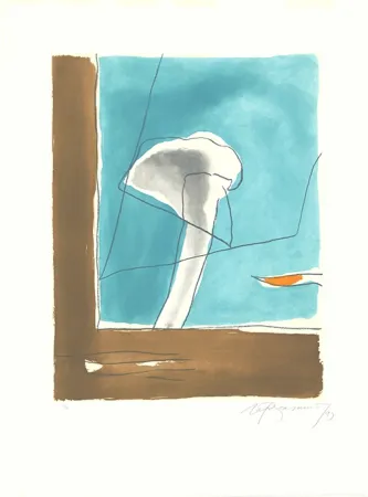 Radierung Und Aquatinta Ràfols Casamada - Brisa-1