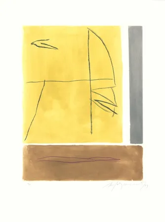 Radierung Und Aquatinta Ràfols Casamada - Brisa-2