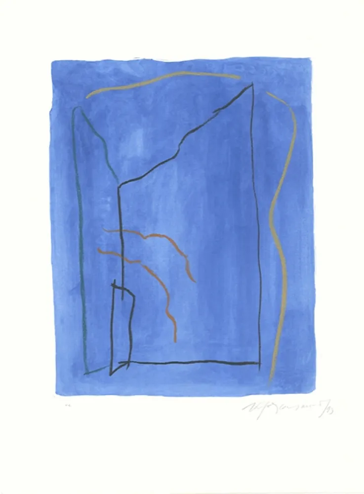 Radierung Und Aquatinta Ràfols Casamada - Brisa-3