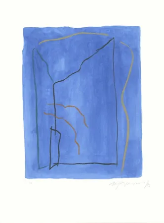 Radierung Und Aquatinta Ràfols Casamada - Brisa-3