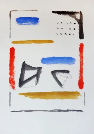 Radierung Und Aquatinta Ràfols Casamada - Cami de primavera III