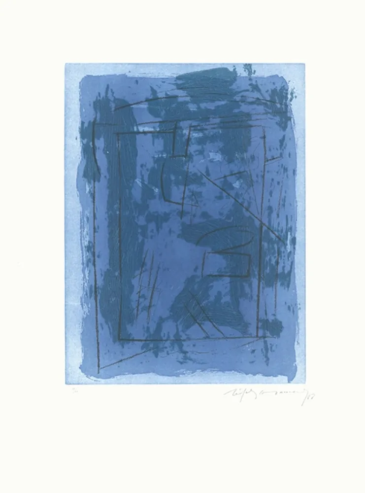 Radierung Und Aquatinta Ràfols Casamada - Circ-2