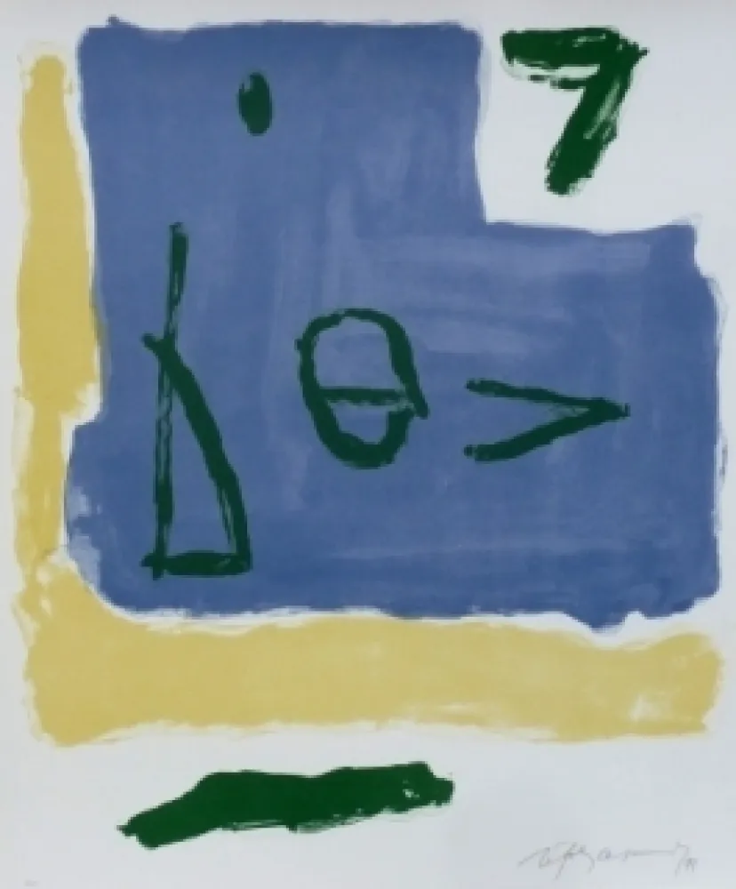 Lithographie Ràfols Casamada - Composition  30