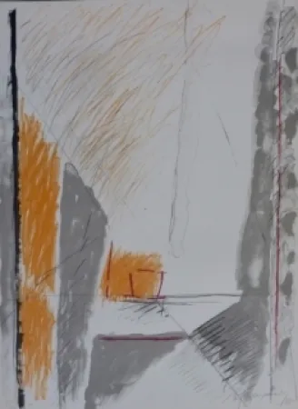 Lithographie Ràfols Casamada - Composition 60