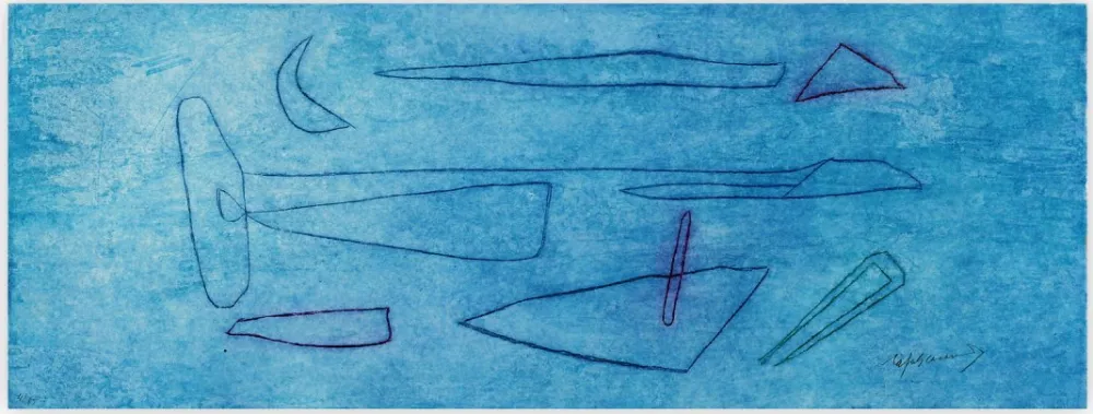 Radierung Und Aquatinta Ràfols Casamada - Del Mar I