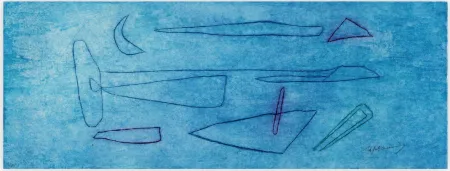 Radierung Und Aquatinta Ràfols Casamada - Del Mar I