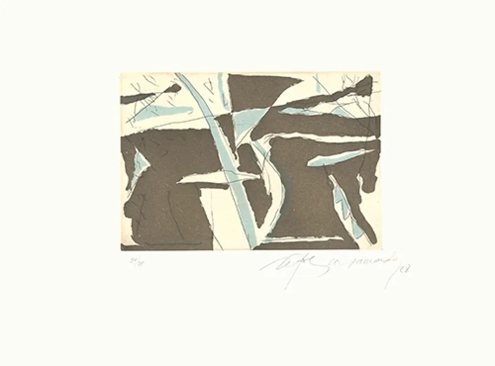 Radierung Und Aquatinta Ràfols Casamada - Estiu-4