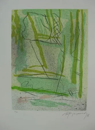 Radierung Ràfols Casamada - FLORAL 3