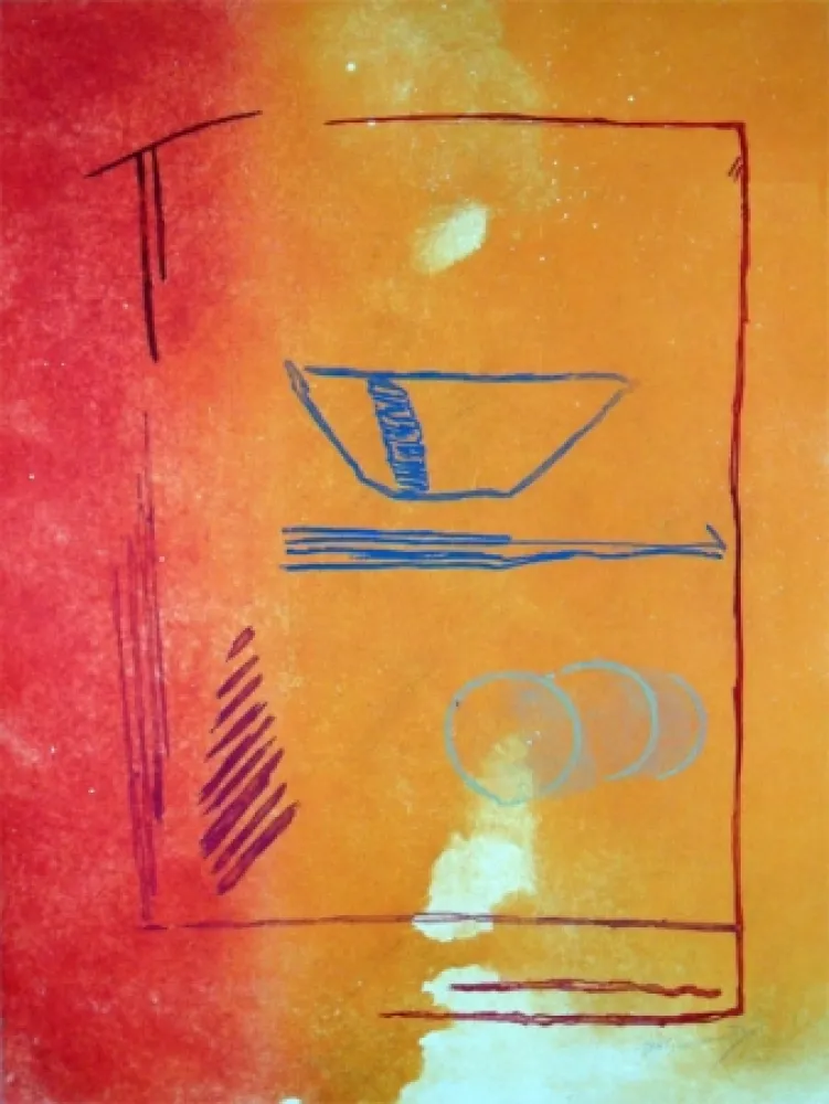 Radierung Und Aquatinta Ràfols Casamada - Fruites d'estiu