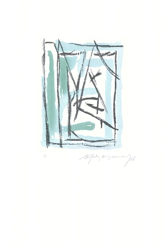 Radierung Und Aquatinta Ràfols Casamada - Laberint-3