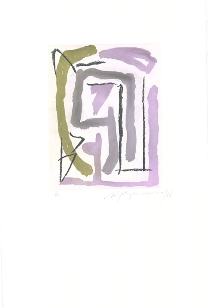 Radierung Und Aquatinta Ràfols Casamada - Laberint-4