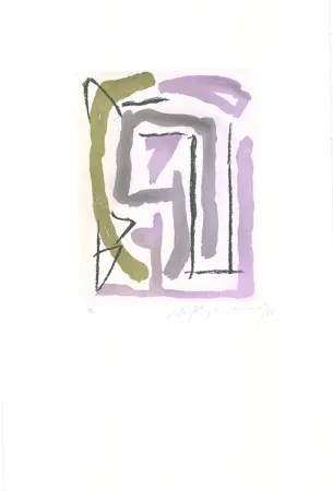 Radierung Und Aquatinta Ràfols Casamada - Laberint-4