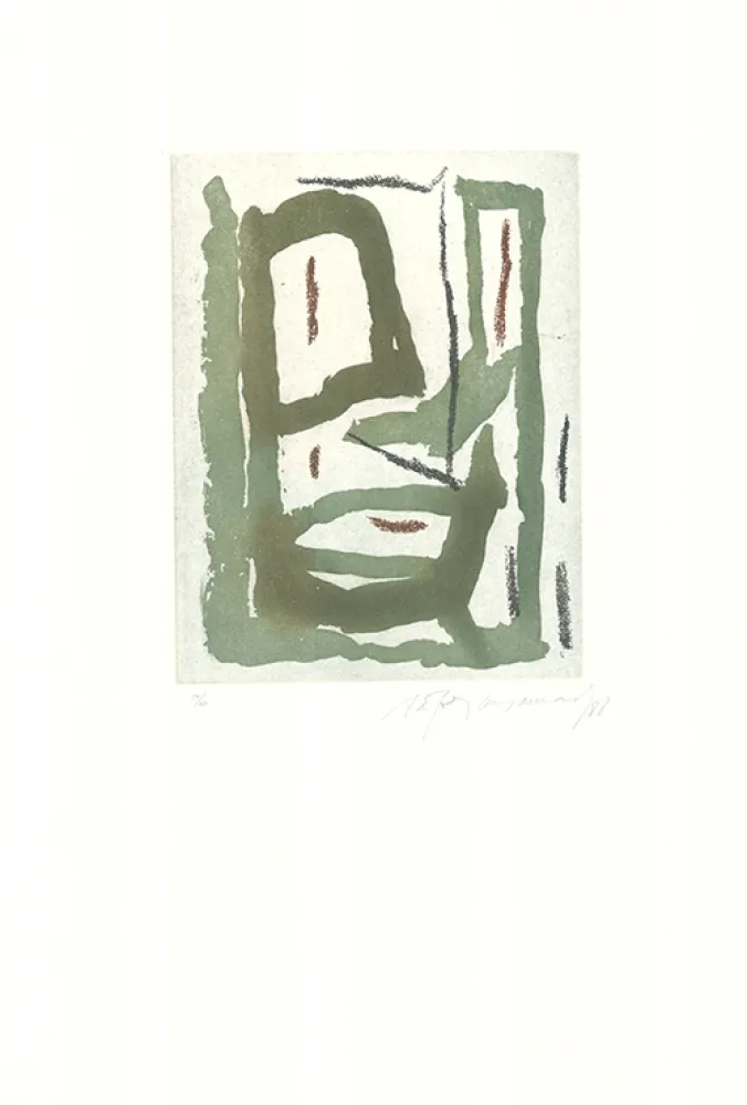 Radierung Und Aquatinta Ràfols Casamada - Laberint-7